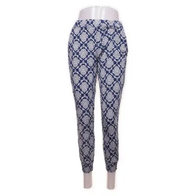 Pantalon (Bleu, Blanc) de Evis Coton, Polyester