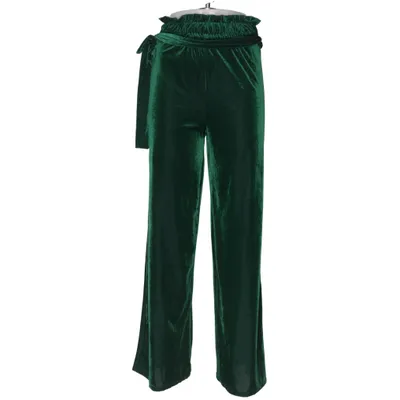 Pantalon patte d'éléphant (Vert) de Sisters Point Élasthane, Polyester