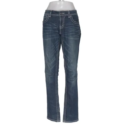 Jeans (Blå) fra Miss Me Bomuld, Elastan