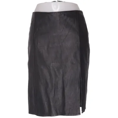 Läderkjol (Svart) från vera pelle Skinn, Polyester