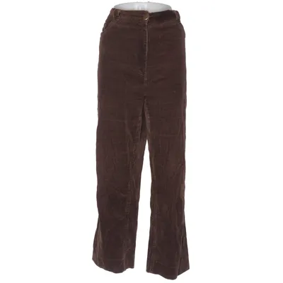 Manchesterbyxor (Brun) från Casual Woman Bomull, Elastan