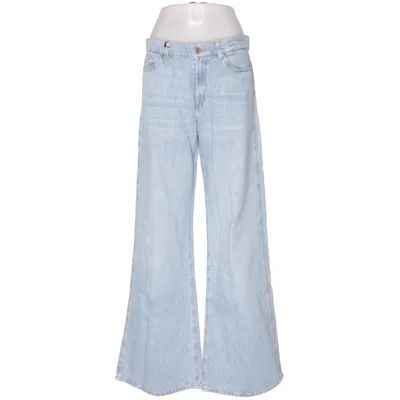 Jeans (Blå) från 7 for All Mankind Bomull, Linne