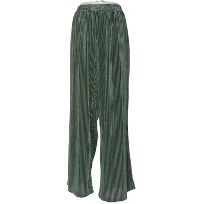 Palazzobyxor (Grön) från Shein Elastan, Polyester