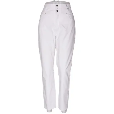 Jean (Blanc) de Dolly Élasthane, Polyester, Viscose