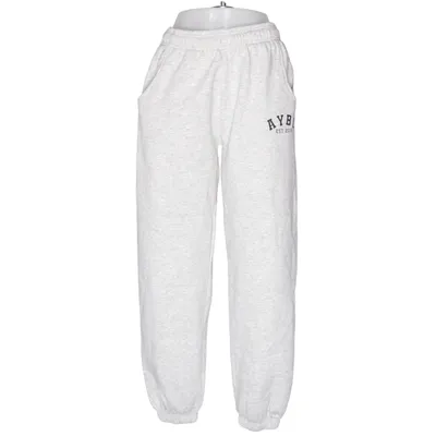 Joggingbroek (Grijs) van AYBL Katoen, Polyester, Viscose