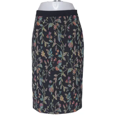 Kjol (Svart, Flerfärgad) från Camilla Thulin Acetat, Bomull, Elastan, Polyester