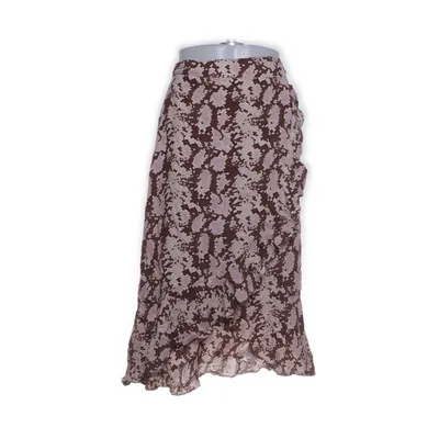Wikkelrok (Bruin, Roze, Beige, Meerkleurig) van Mint & Berry Viscose