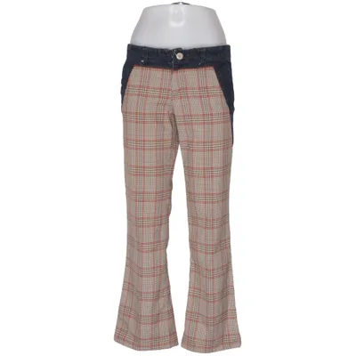Byxor (Brun, Blå, Flerfärgad) från IDPDT Polyester, Viskos