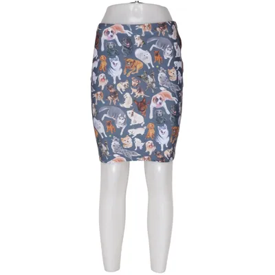 Rok (Zwart, Meerkleurig) van Blackmilk Elastaan, Polyester