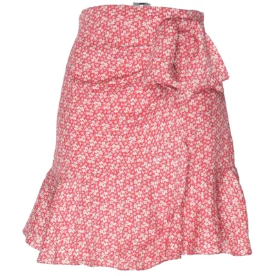 Omlottkjol (Röd, Vit) från The Kooples Polyester