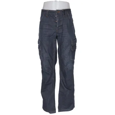 Pantalon cargo (Bleu) de Dunderdon Coton