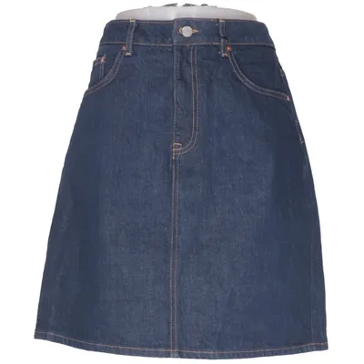 Spijkerrok (Blauw) van GANT Katoen