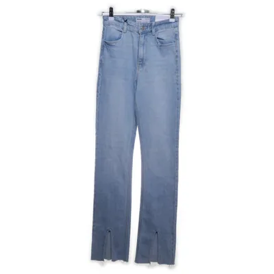 Jeans (Blå) fra Bershka Bomuld, Elastan