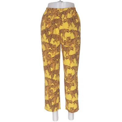 Palazzobyxor (Gul, Brun) från Ichi Återvunnen polyester