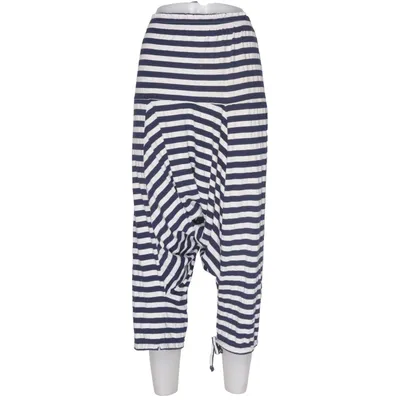 Sarouel (Bleu, Blanc) de Norhult Coton, Viscose