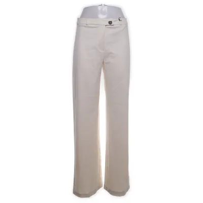 Byxor (Vit) från Bershka Elastan, Polyester, Viskos