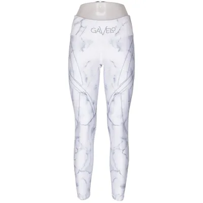 Collants de sport (Blanc, Gris) de Gavelo Élasthane, Polyester recyclé
