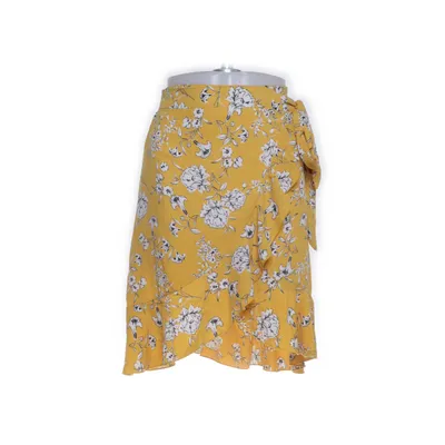 Wikkelrok (Geel, Wit) van Vintage Dressing