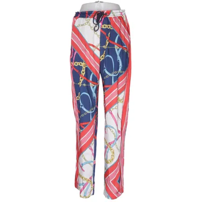 Palazzo broek (Blauw, Rood, Meerkleurig) van Pinko Polyester