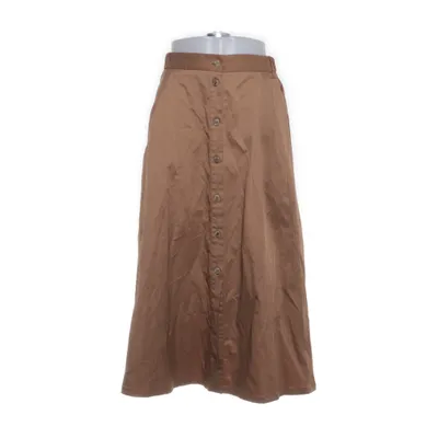 Denim skirt (Brown) from Reserved Elastane, Polyester