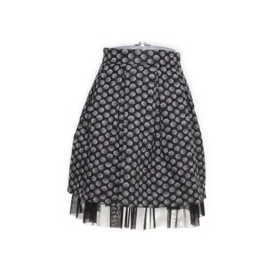 Skirt (Black, White) from Rinascimento Cotton, Polyester