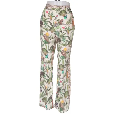 Palazzo pants (Beige, Green, Multicolored) from Marc Cain Silk, Viscose