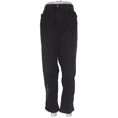 Jean (Noir) de Doris Streich Coton, Élasthane, Polyester