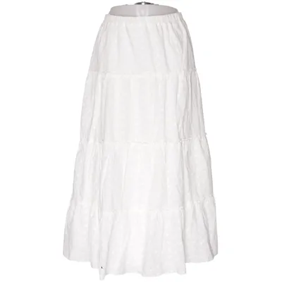Långkjol (Vit) från Brandy Melville Bomull
