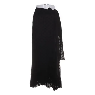 Wikkelrok (Zwart) van Ganni Elastaan, Polyamide, Polyester