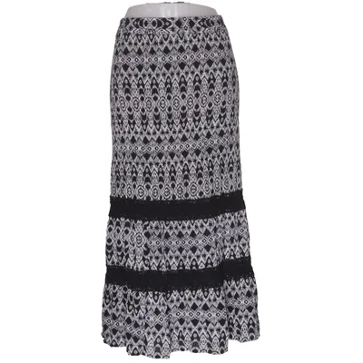 Maxi rok (Wit, Zwart) van Faded Glory Katoen