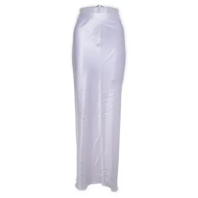 Maxi rok (Wit) van Ahlvar Gallery Acetaat, Polyester