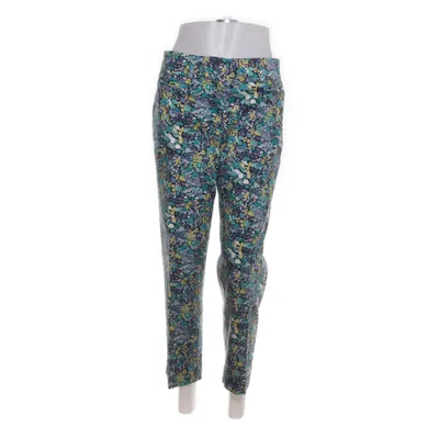Pants (Multicolored, Turquoise) from Ann Taylor Loft Cotton, Elastane