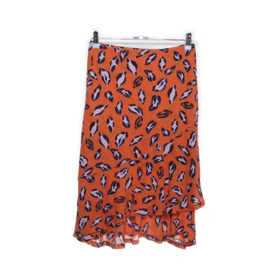 Kjol (Orange, Flerfärgad) från Lana Ekologisk bomull