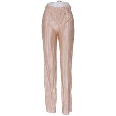 Pantalon patte d'éléphant (Beige) de Sinsay Polyester