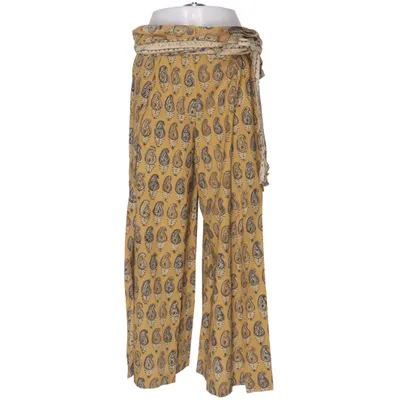 Palazzobyxor (Beige, Svart) från Fabindia Bomull