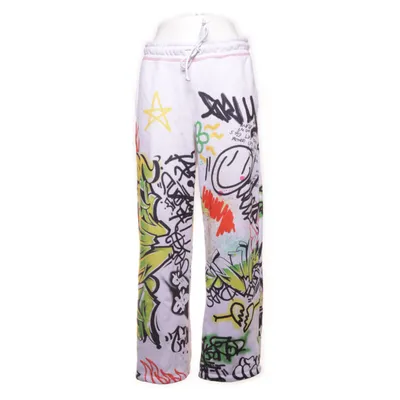 Mjukisbyxor (Vit, Flerfärgad) från Jaded London Polyester