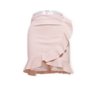 Omlottkjol (Frill Mini Skirt) från NLY One Elastan, Polyester