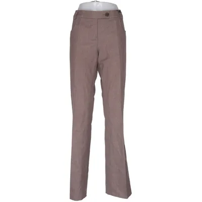 Suit pants (Brown) from Orla Kiely Viscose, Wool