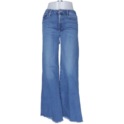 Jeans (Blå) från Mother Bomull, Elastan, Lyocell, Polyester