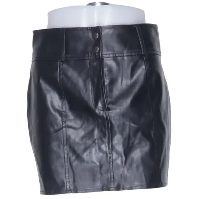 Vinyl rok (Zwart) van Conleys Polyester, Polyurethaan