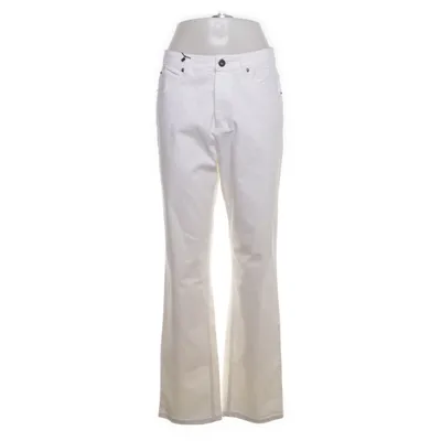 Jeans (Hvid) fra Joy Bomuld, Elastan