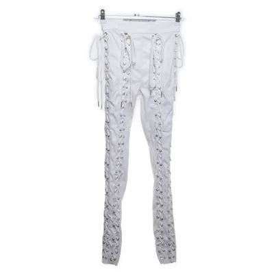 Broek (Wit) van Fashion Nova Elastaan, Polyester, Polyurethaan