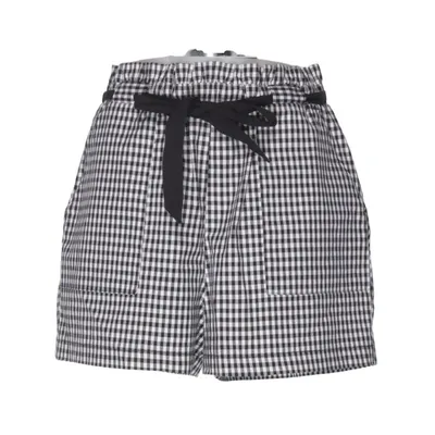 Shorts (Black, White) from Medicine Cotton, Elastane