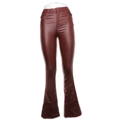 Pants (Brown) from Edikted Elastane, Polyester, Viscose