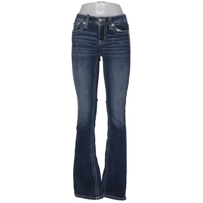 Jeans (Blå) från Miss Me Bomull, Elastan, Lyocell, Polyester