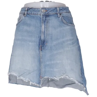 Jeanskjol (Blå) från Never Denim Bomull, Elastan