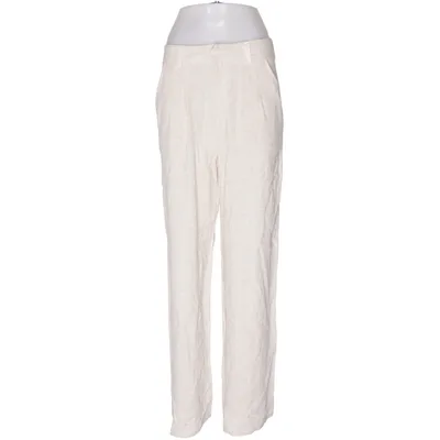 Pants (Beige) from Collusion Linen, Polyester, Viscose