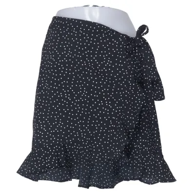 Wikkelrok (Zwart, Wit) van Bubbleroom Polyester