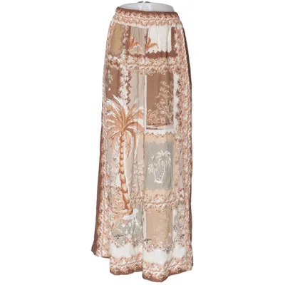 Palazzo pants (Brown, Beige) from Miho's Linen, Viscose