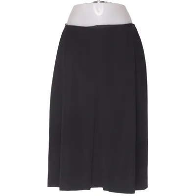 Skirt (Black) from Seda Modell Polyester, Wool